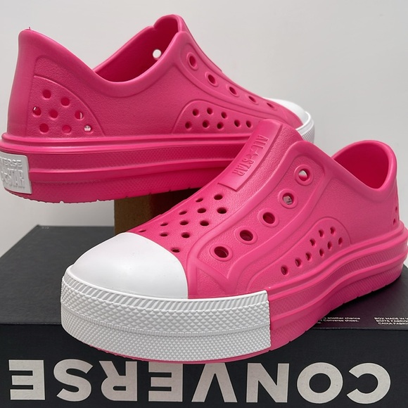 Converse WMNS CTAS PLAY LITE CX SLIP CHAOS FUCHSIA/CHAOS FUCHSIA Sneakers - Picture 9 of 16